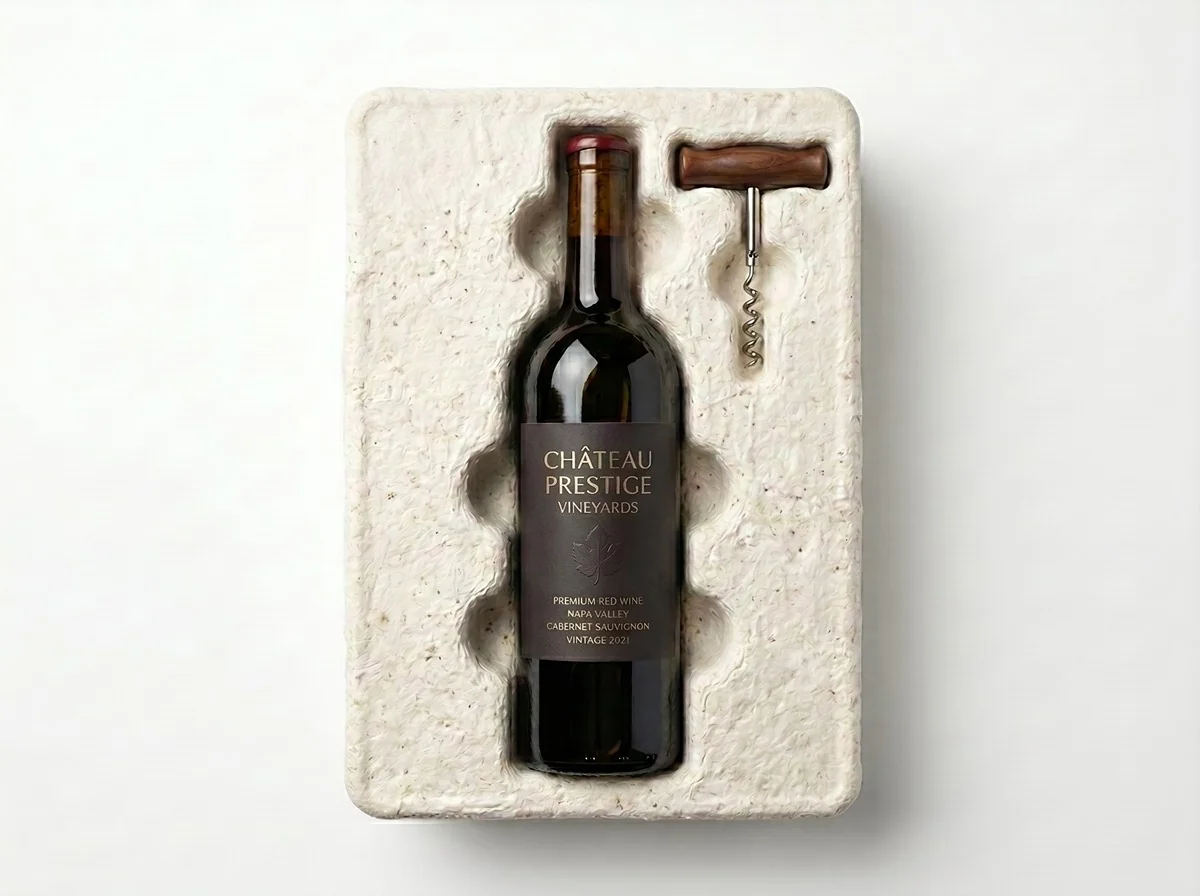 Sustainable mushroom packaging box for luxury cosmetics and skincare